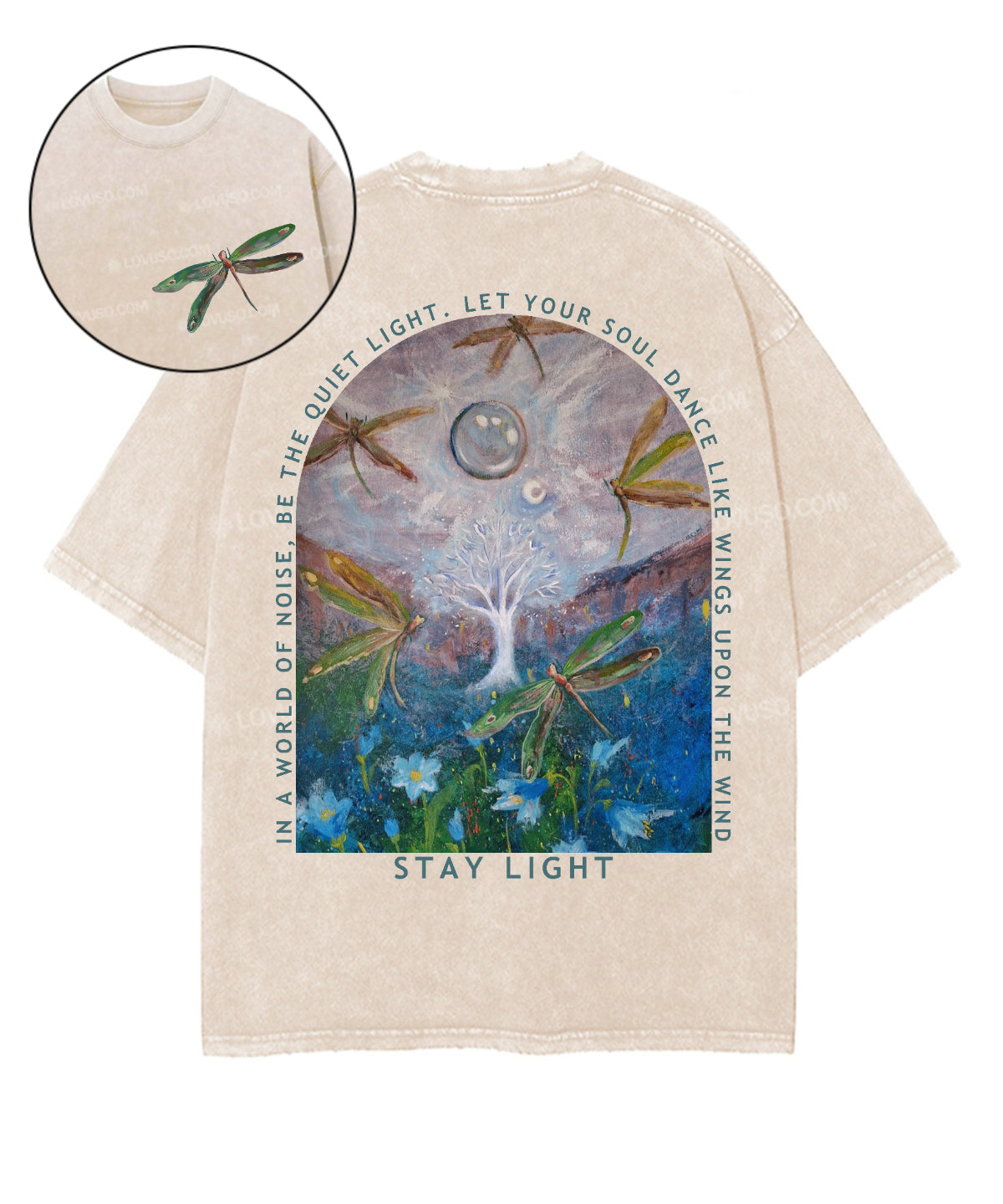 Mystic Stay Light Double Sided Washed T shirt Lovuso mystic-stay-light-double-sided-washed-t-shirt-lovuso
