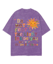 You Were Made To Shine Double Sided Washed T-shirt