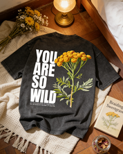 You Are So Wild Double Sided Washed T-shirt