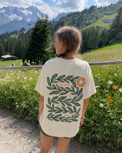 Growth Is Not Linear Double Sided Washed T-shirt