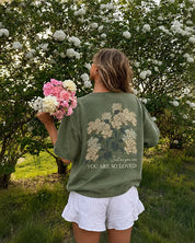 You Are So Loved Double Sided Washed T-shirt