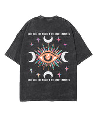 LOV Washed T-shirt - Black / S